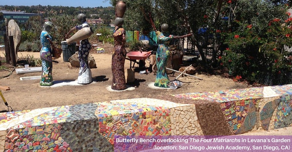 Butterfly Installation at San Diego Jewish Academy in San Diego, CA